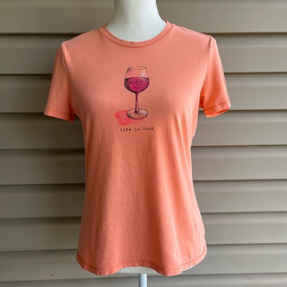 Life Is Good Tops - •Life is Good• Short Sleeve Classic Fit Tee - Size Small